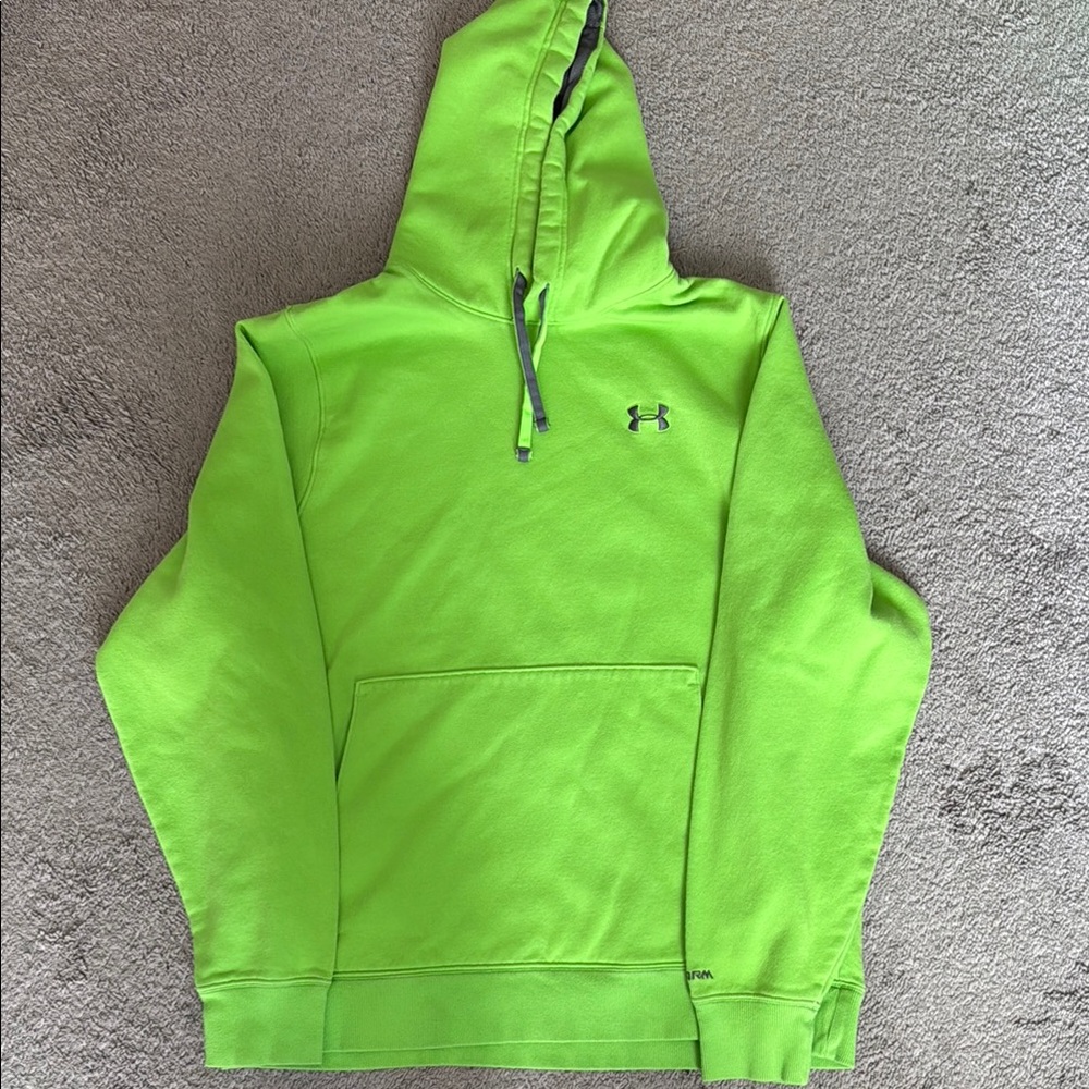 Under Armour Neon Green Hoodie